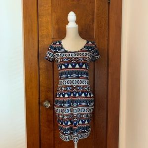 Hot Kiss Patterned Dress